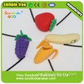 3D brev Gift Eraser i frukt Shape